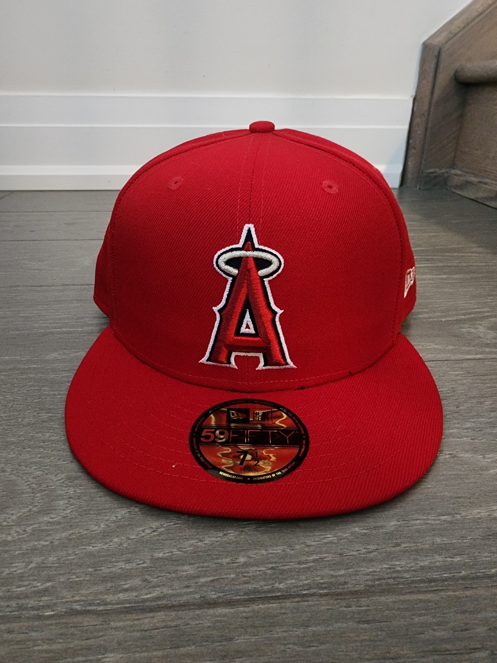 NWT- Los Angeles Angels New Era 59FIFTY Red Fitted Hat
